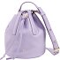  Beuteltasche Leder 14 cm Variante provence lilac