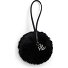  Taschenanhänger Leder 23 cm Variante black