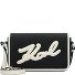 KARL LAGERFELD ESSENTIALS Umhängetasche 22 cm Variante black-white KARL LAGERFELD ESSENTIALS Umhängetasche 22 cm Variante black-white