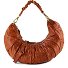  Luna Schultertasche Leder 45 cm Variante cognac