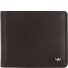  Polo Geldbörse RFID Schutz Leder 12.5 cm Variante dunkelbraun
