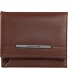  Eluxe Veg Münzbörse Leder 7,5 cm Variante dark brown