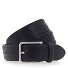  Gürtel Leder Variante schwarz | 105 cm
