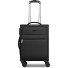 Valencia Soft 4 Rollen Kabinentrolley S 55 cm mit Dehnfalte Variante black
