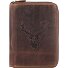  Vintage Ausweisetui Leder 16 cm Variante brown