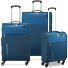 Speed 4 Rollen Kofferset 3-teilig mit Dehnfalte Variante blau  Speed 4 Rollen Kofferset 3-teilig mit Dehnfalte Variante blau