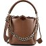  Beuteltasche Leder 20 cm Variante brown