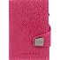 Click & Slide Kreditkartenetui Geldbörse RFID Leder 6,5 cm Variante fuchsia-silver  Click & Slide Kreditkartenetui Geldbörse RFID Leder 6,5 cm Variante fuchsia-silver