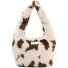 Letje Schultertasche 47 cm Variante cow white & brown Letje Schultertasche 47 cm Variante cow white & brown