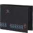  New Cryptan Geldbörse RFID Schutz 11 cm Variante schwarz-jumping-jack cyan