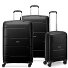 Galaxy 4 Rollen Kofferset 3-teilig Variante black Galaxy 4 Rollen Kofferset 3-teilig Variante black