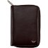 Capri Geldbörse RFID Schutz Leder 8 cm Variante dunkelbraun Capri Geldbörse RFID Schutz Leder 8 cm Variante dunkelbraun