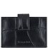  Nevio Kreditkartenetui RFID Schutz Leder 11 cm Variante schwarz