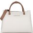  Alexia Handtasche 35 cm Variante bianco-cuoio