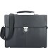  Oxford Aktentasche Leder 40 cm Laptopfach Variante schwarz