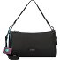  Pepita Schultertasche Leder 31 cm mit Dehnfalte Variante black