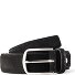  Gürtel Leder Variante black | individuell kürzbar