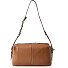  24 Classic Schultertasche Leder 34 cm Variante marrone - leone-old silver