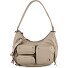  Pocket Schultertasche Leder 30 cm Variante grigio sabbia