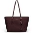  Bologna Leather Shopper Tasche Leder 35 cm Variante burgundy