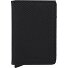  Slimwallet Kreditkartenetui RFID Leder 6,5 cm Variante carbon black