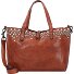  Bella di Notte Shopper Tasche Leder 36 cm Variante cognac