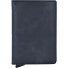 Slimwallet Vintage Kreditkartenetui Geldbörse RFID Leder 6,5 cm Variante black