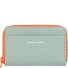 Geldbörse 10 cm Variante marinegreen-neonorange
