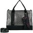 Tote Bag Limited Shopper Tasche 40 cm Variante silver black Tote Bag Limited Shopper Tasche 40 cm Variante silver black