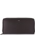  Polo Geldbörse RFID Schutz Leder 20 cm Variante dunkelbraun
