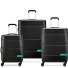 x United Colors of Benetton Now Hardside 4-Rollen Kofferset 3 tlg. mit Dehnfalte Variante black x United Colors of Benetton Now Hardside 4-Rollen Kofferset 3 tlg. mit Dehnfalte Variante black