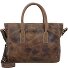  Vintage Shopper Tasche Leder 36 cm Variante brown