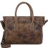  Vintage Shopper Tasche Leder 36 cm Variante brown