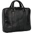  Bergamo Aktentasche Leder 38 cm Laptopfach Variante schwarz