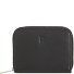 Hokkaido Geldbörse Leder 10 cm Variante schwarz rose
