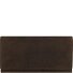  Luca Geldbörse Leder 18.5 cm Variante braun