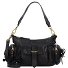 Elda Schultertasche Leder 23 cm Variante nero Elda Schultertasche Leder 23 cm Variante nero