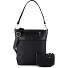  Jana Schultertasche 33 cm Variante nubuk black