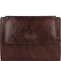 Donna Aurona Geldbörse RFID Leder 14 cm Variante dunkelbraun Donna Aurona Geldbörse RFID Leder 14 cm Variante dunkelbraun