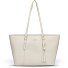  Bologna Leather Shopper Tasche Leder 35 cm Variante cream