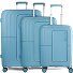  Cloud 4 Rollen Kofferset 3-teilig Variante california blau