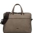  Casual Aktentasche Leder 38 cm Laptopfach Variante taupe
