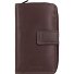 Donna Giulia Geldbörse Leder 10,5 cm Variante dunkelbraun Donna Giulia Geldbörse Leder 10,5 cm Variante dunkelbraun