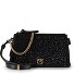 Schultertasche Leder 22 cm Variante nero  Schultertasche Leder 22 cm Variante nero