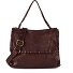  Zelda Schultertasche Leder 34 cm Variante moro