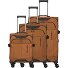 Briize 4 Rollen Kofferset 3-teilig mit Dehnfalte Variante curry Briize 4 Rollen Kofferset 3-teilig mit Dehnfalte Variante curry