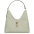 Goccia Schultertasche Leder 30 cm Variante light salvia  Goccia Schultertasche Leder 30 cm Variante light salvia
