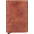  Slimwallet Kreditkartenetui RFID Schutz Leder 6.5 cm Variante cognac-brown