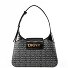 Avril Schultertasche 28.5 cm Variante black logo- black Avril Schultertasche 28.5 cm Variante black logo- black