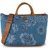  Sira Shopper Tasche L 40 cm Variante denim flowers